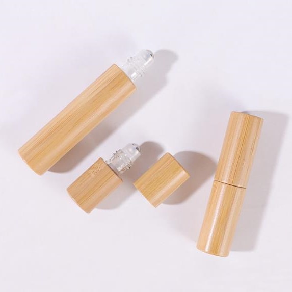 3ml 5ml 10ml Bamboo Roll on Bottle