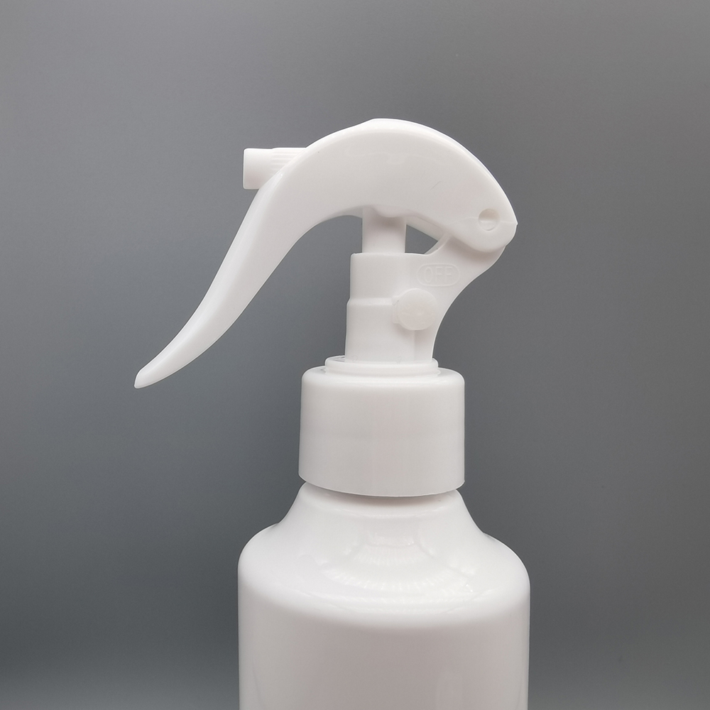 24/410 white plastic Mini Trigger Sprayer Pump with Different Lock SP-MTS10 04A